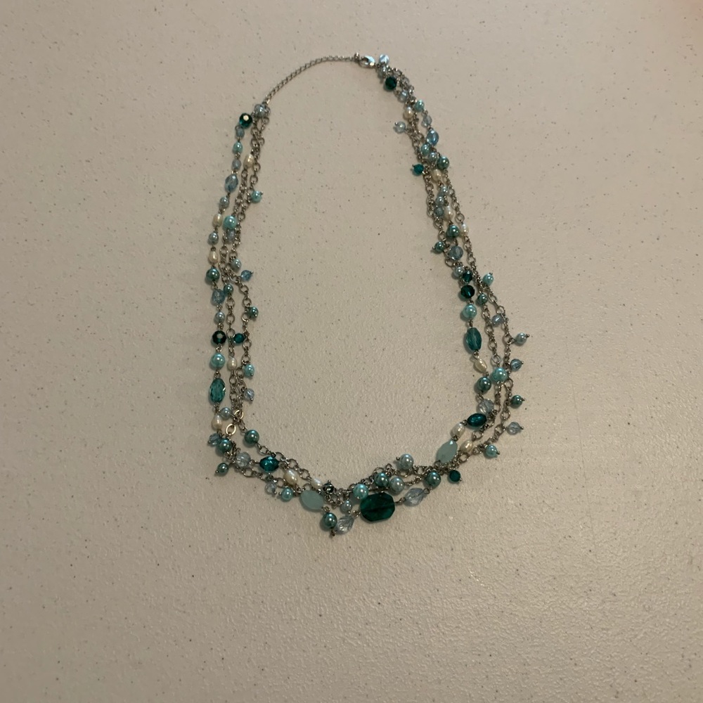 Blue Lia Sophia Necklace